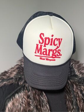 Aspire To Retire “Spicy Margs” Motel Margarita trucker hat